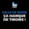 La salle de bains des Français largement sous-équipées…